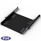 1u Sliding Rack Shelf - 380mm Depth